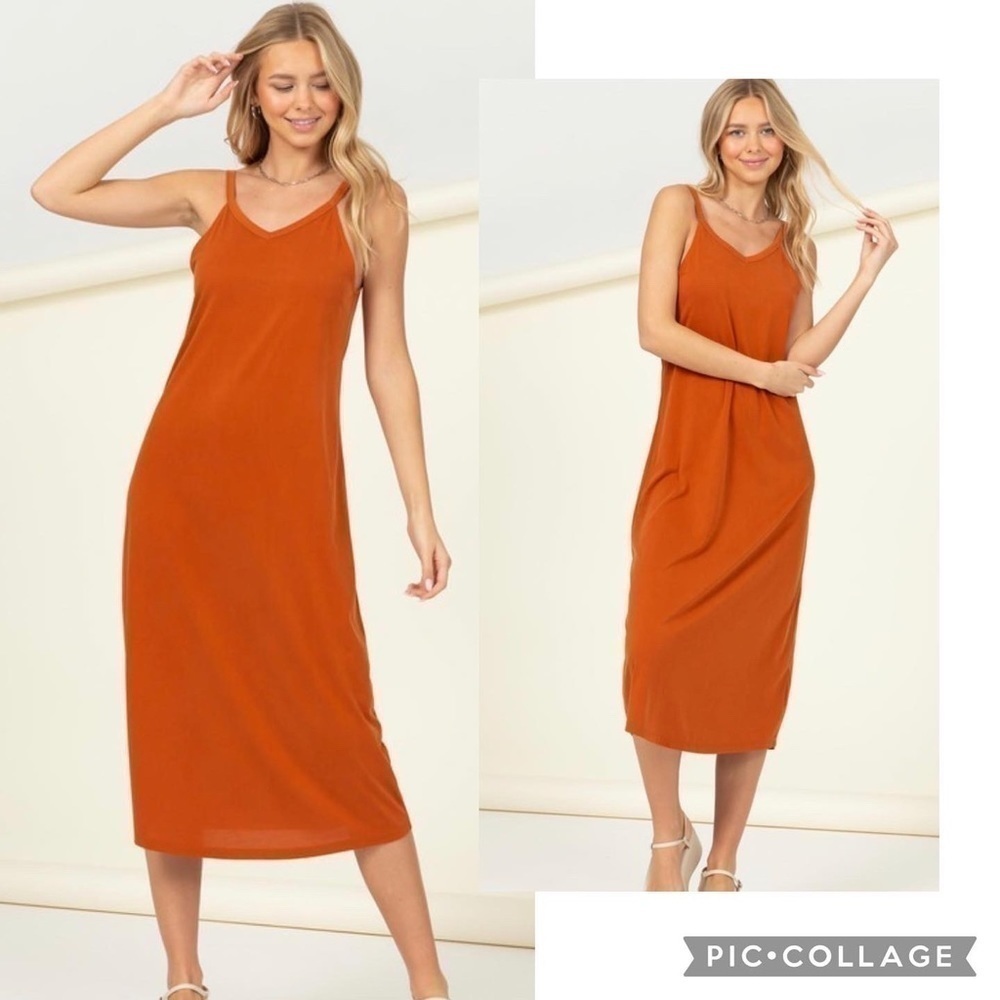 Gorgeous Raspberry Slip Dress - Picture 3 of 5